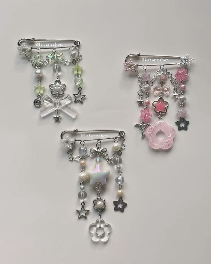 Pin Hijab Charm Korean Style