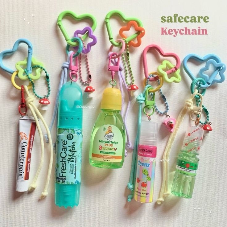 Keychain Botol Mini Hand Sanitizer